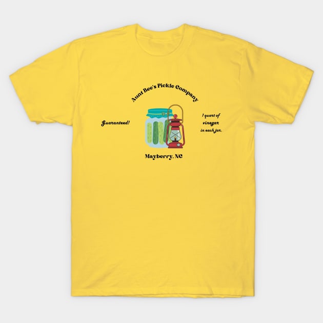 Aunt Bee's Pickle Company T-Shirt by Pearlie Jane Creations